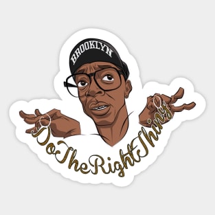 SPIKE / DO THE RIGHT THING Sticker